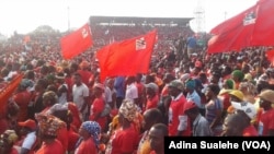 Comício da Frelimo, Nampula