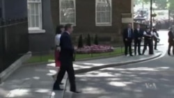 የእንግሊዙ ጠቅላይ ሚንስትር ዴቪድ ካሜሮን በመጪው ወራት ከሥልጣን እንደሚለቁ ያስታወቁበት መግለጫ