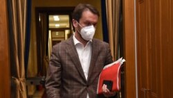 ARHIVA - Lider SDP Raško Konjević u Podgorici 10. marta 2021.