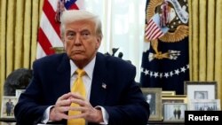 Президент США Дональд Трамп в Овальному кабінеті Білого дому. Вашингтон, США, 7 березня 2025 р. REUTERS/Leah Millis 