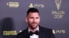 El futbolista argentino Lionel Messi en la gala de entrega del Balón de Oro, en París, el 30 de octubre de 2023.