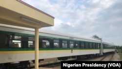 Jirgin kasa na fasinja a Najeriya.