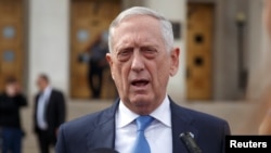 Members of the Lviv symphony orchestra play an outside concert for a "free sky" and against the ongoing Russian invasion of Ukraine, in downtown Lviv, Ukraine.