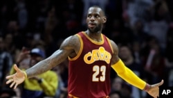 LeBron James, Cleveland Cavaliers. (AP Foto/Alex Gallardo)