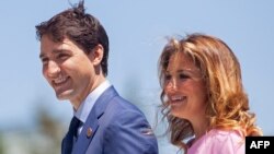 Kanadski premijer Džastin Trudo sa suprugom Sofi, 2018.