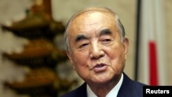 ဂျပန်ဝန်ကြီးချုပ်ဟောင်း Yasuhiro Nakasone