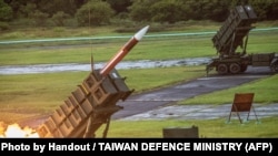 Patriot missile battery