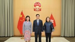 香港宣佈兩名主要政府官員下台