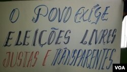 Angola eleições cartaz
