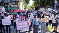 စစ်အာဏာသိမ်းဆန့်ကျင်မှု ၅ ရက်မြောက်လူထုဆန္ဒပြပွဲ