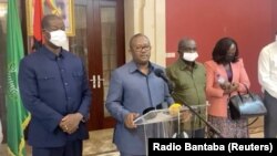 Le président bissau-guinéen Umaro Sissoco Embalo, le 2 février 2022.