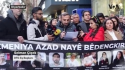 Diyarbakır’da gazeteci örgütlerinin açıklamasına kalkanlı engel