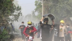 ကလေးမြို့မှာ ဆန္ဒပြသူတွေနဲ့ သပိတ်ဖြိုခွဲသူတွေအကြား သုံ့ပန်းလဲလှယ်ရေး အစီအစဉ် ပြုလုပ်