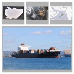 شبکه‌ ۱۲ اسرائیل عکس‌های کشتی مورد اصابت موشک را منتشر کرد