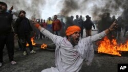 اعتراض به حمله انتحاری در کشمیر