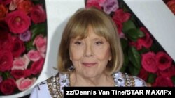 File Photo: Diana Rigg at the 72nd Annual Tony Awards held at Radio City Music Hall in New York City, June 10, 2018. She has passed away at age 82.