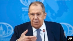 სერგეი ლავროვი, რუსეთის საგარეო საქმეთა მინისტრი.