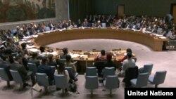 FILE - United Nations Security Council.