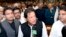 In this photo released by the National Assembly, the leader of Pakistan Tahreek-e-Insaf party Imran Khan,speaks at the National Assembly in Islamabad, Pakistan, Aug. 17, 2018. Pakistani lawmakers Friday elected former cricket star and longtime politician 
