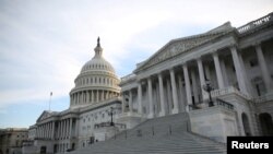 美國國會大廈。