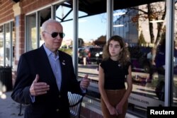 美國總統拜登2022年10月29日進行了提前投票。