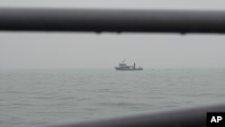 Vojni brod u Azovskom moru prije početka rata, 2. februar 2022.