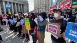 Nyu-Yorkda avtoritar tuzumlarga qarshi namoyish