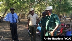 Membros da autoproclamada Junta Militar da Renamo