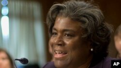 ሊንዳ ቶማስ ግሪንፊልድ - በዩናይትድ ስቴትስ የውጭ ጉዳይ መሥሪያ ቤት የአፍሪካ ጉዳዮች ረዳት ሚኒስትር