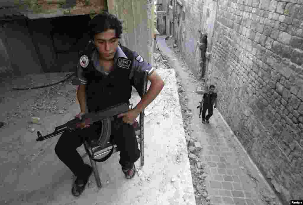 Боєць "Вільної сирійської армії".