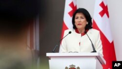 Presidentja gjeorgjiane Salome Zourabichvili