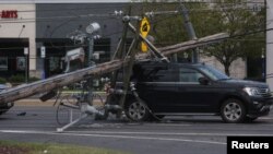 Šteta pričinjena u Vestminsteru, u Merilendu (Foto: REUTERS/Leah Millis)