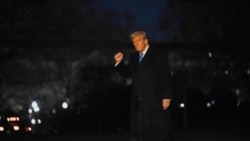 美國總統特朗普返回白宮。 (2025年3月9日)