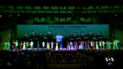 การแสดง ASEAN One Destiny ในพิธีเปิด ASEAN Summit ประเทศพม่า