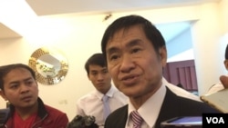 រូបឯកសារ៖ លោក ហង្ស ពុទ្ធា អ្នក​នាំពាក្យ​គណៈកម្មាធិការ​ជាតិ​រៀប​ចំការ​បោះ​ឆ្នោត​ (គ.ជ.ប)។ (ហ៊ុល រស្មី/VOA) 