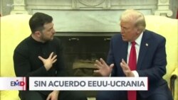 Zelenskyy abandona la Casa Blanca sin firmar acuerdo con Trump