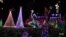 Homes Go All Out with Christmas Light Displays