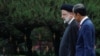 FILE - Iran President Ebrahim Raisi, left, meets Indonesia President Joko Widodo in Bogor, Indonesia, May 23, 2023. Iranian leaders have intensified their diplomatic activity by visiting other leaders this year.